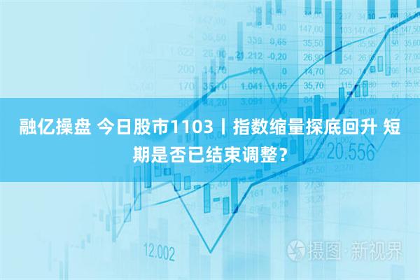 融亿操盘 今日股市1103丨指数缩量探底回升 短期是否已结束调整？